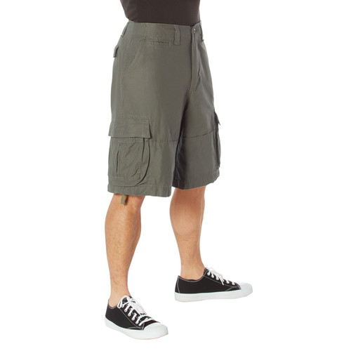 Rothco Vintage Utility Cargo Shorts - Olive Drab
