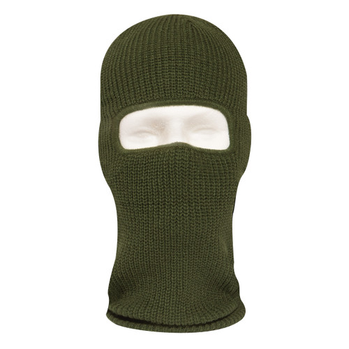Rothco Fine Knit One Hole Facemask - Olive Drab