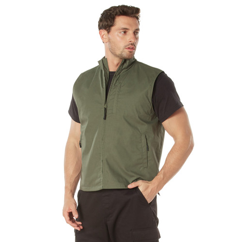 Rothco Undercover Travel Vest - Olive Drab
