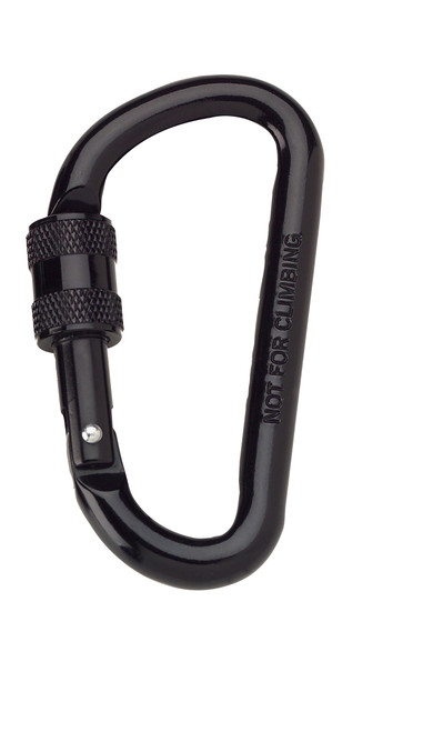 Rothco 80MM Locking Carabiner - Black