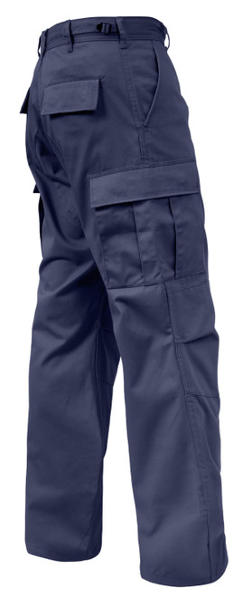Rothco Relaxed Fit Zipper Fly BDU Pants - Navy Blue