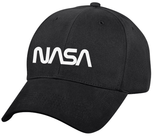 Rothco NASA Worm Logo Low Profile Cap - Black