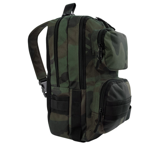 Rothco Tactical Traveler Sling Bag - Midnight Woodland Camo