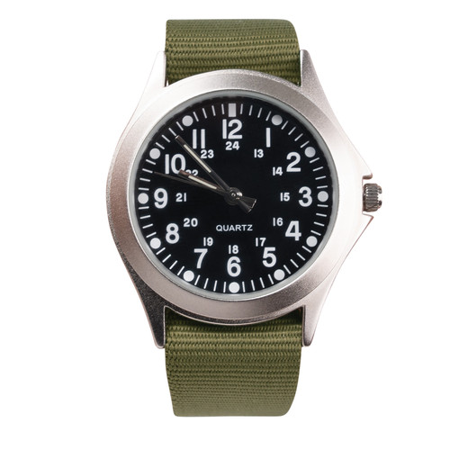 Rothco Military Style Quartz Watch - Olive Drab