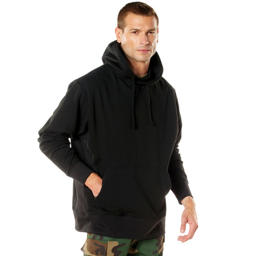 Rothco Every Day Pullover Hooded Sweatshirt - Black