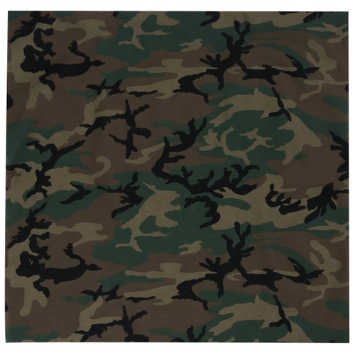Rothco Large Camo Bandana 27 x 27 Inch