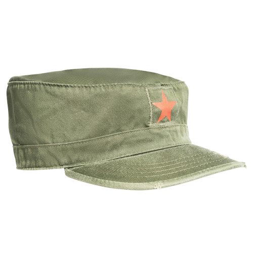 Rothco Vintage Fatigue Cap w/ Red Star