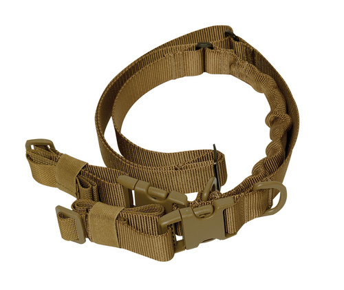 Rothco Deluxe Tactical 2-Point Sling - Coyote Brown