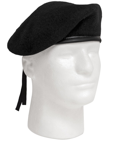 Rothco G.I. Style Beret - Black / 8