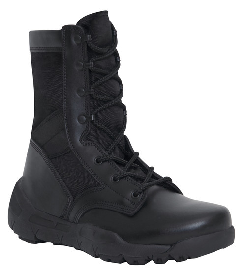 Rothco V-Max Lightweight Tactical Boot - 8 Inch - Black / 5 / Regular