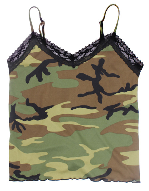 Rothco Women's Lace Trimmed Camo Camisole