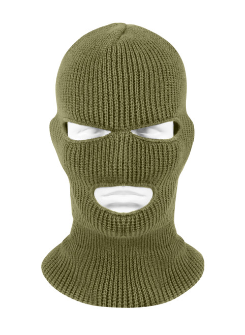 Rothco 3 Hole Face Mask - Olive Drab