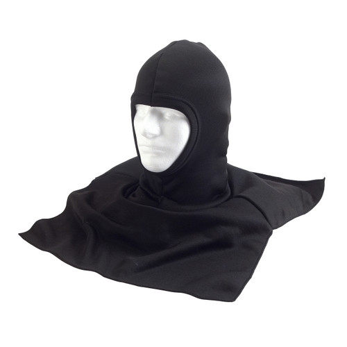 Rothco Black Polyester Balaclava With Dickie