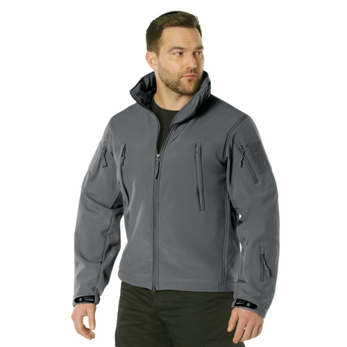 Rothco Concealed Carry Soft Shell Jacket - Gunmetal Grey