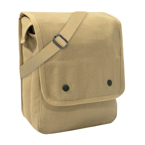 Rothco Canvas Map Case Shoulder Bag - Khaki