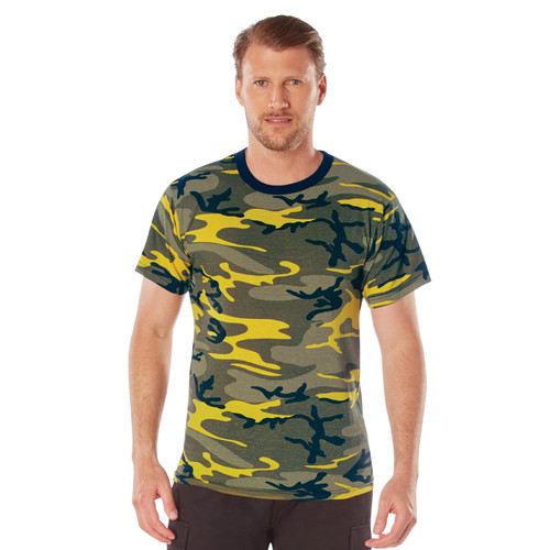 Rothco Camo T-Shirt - Stinger Yellow Camo