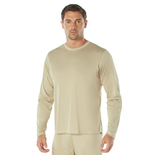 Rothco Gen III Silk Weight Underwear Top - Desert Sand