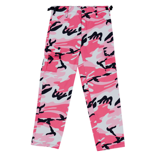 Rothco Kids Cargo Pants - Pink Camo