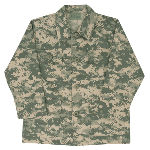Rothco Kids Camo BDU Shirt - ACU Digital Camo