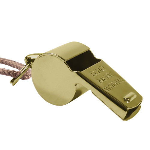 Rothco  GI Style Police Whistle - Brass