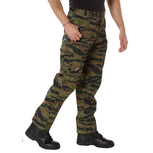 Rothco Camo Tactical BDU Pants - Tiger Stripe Camo
