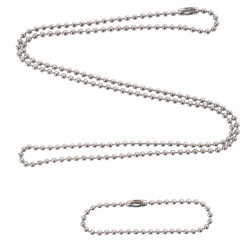 Rothco Dog Tag Chain - Silver