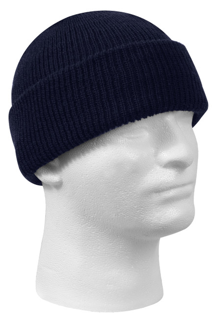 Rothco Genuine Wool Watch Cap - Navy Blue