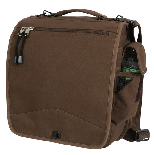 Rothco Canvas M-51 Engineers Field Bag - Earth Brown