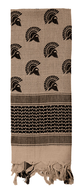 Rothco Spartan Shemagh Tactical Desert Keffiyeh Scarf - Tan