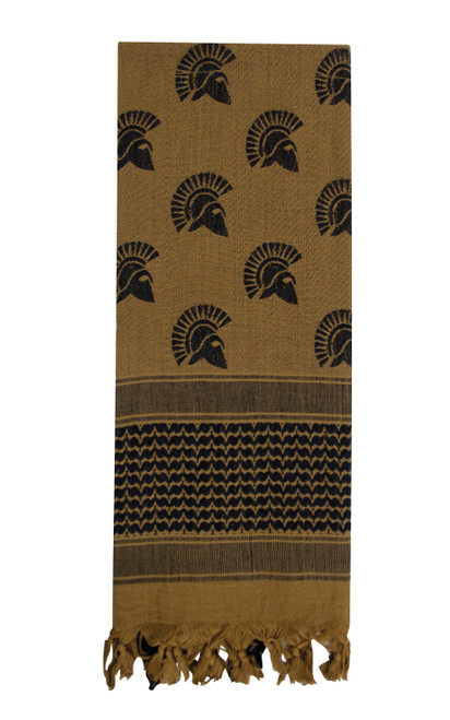 Rothco Spartan Shemagh Tactical Desert Keffiyeh Scarf - Coyote Brown