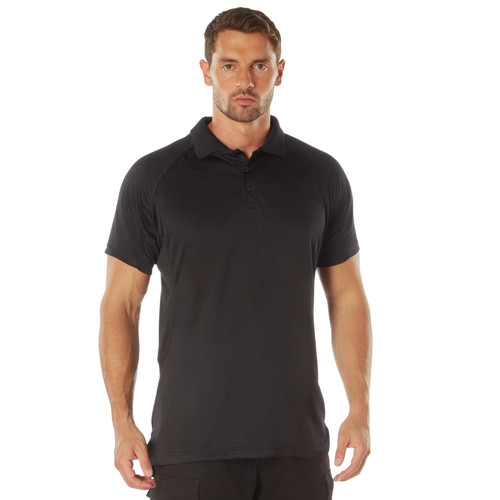 Rothco On Duty Performance Polo - Black