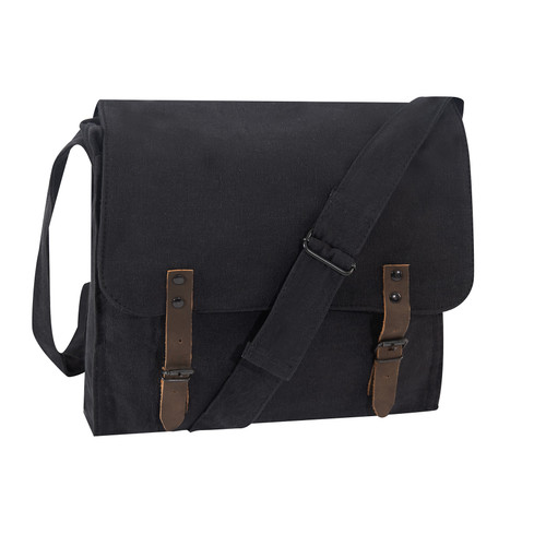 Rothco Vintage Canvas Medic Bag - Black