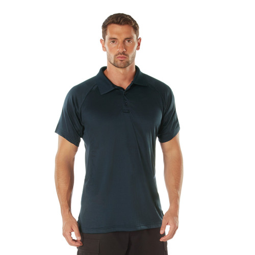Rothco On Duty Performance Polo - Midnight Navy Blue