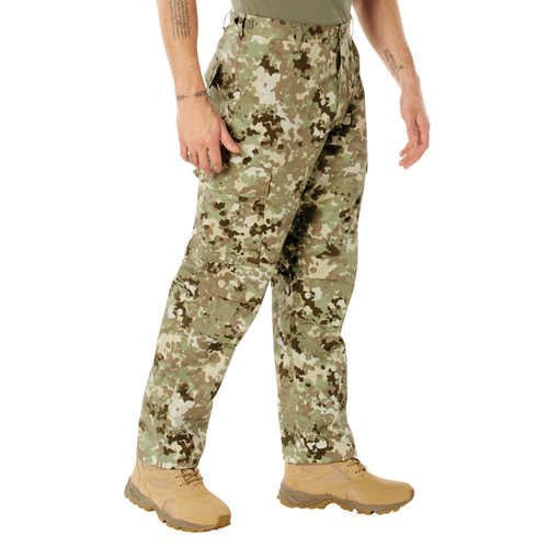 Rothco Camo Tactical BDU Pants - Total Terrain Camo