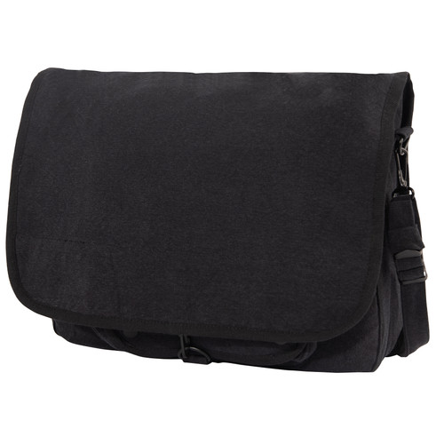 Rothco Vintage Canvas Paratrooper Bag - Black