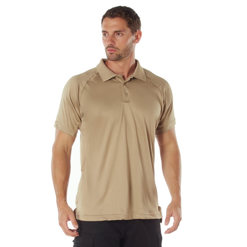 Rothco On Duty Performance Polo - Tan