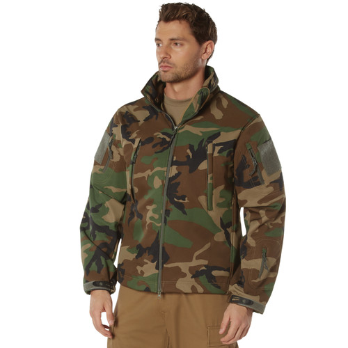 Rothco Special Ops Soft Shell Jacket - Woodland Camo