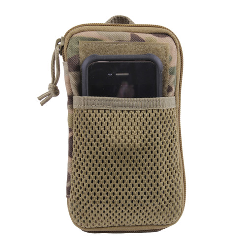 Rothco Tactical MOLLE EDC Wallet and Phone Pouch - MultiCam