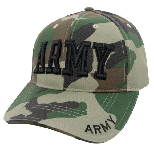 Rothco Deluxe Army Embroidered Low Profile Insignia Cap 