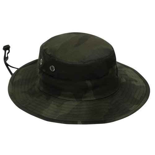 Rothco Midnight Camo Adjustable Boonie Hat - Midnight Woodland Camo