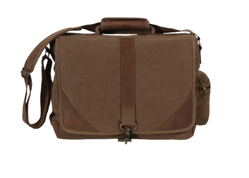Rothco Vintage Canvas Urban Pioneer Laptop with Leather Accents
