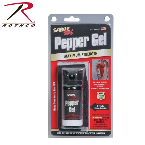 Sabre Pepper Gel With Holster