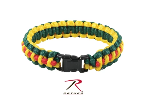 Rothco Multi-Colored Paracord Bracelet