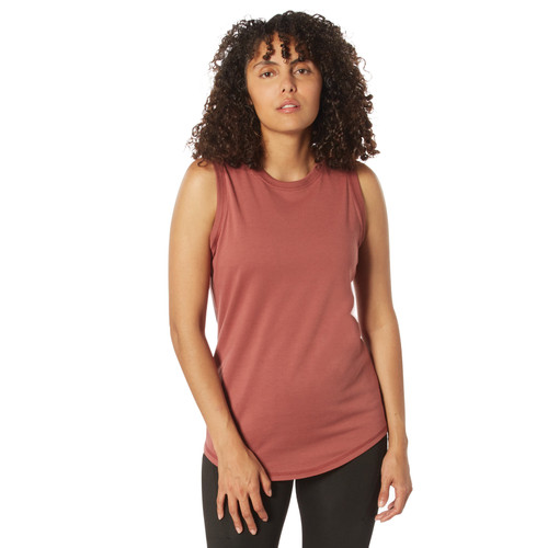 Rothco Womens Essential Tank Top - Terracotta