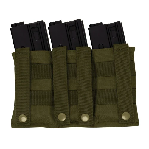 Rothco Lightweight 3 Mag Elastic Retention Pouch