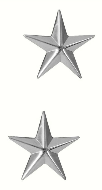 Rothco Brigadier General Insignia Stars - Silver