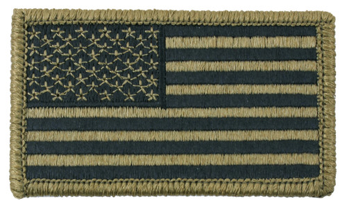 Rothco OCP American Flag Patch With Hook Back - Normal