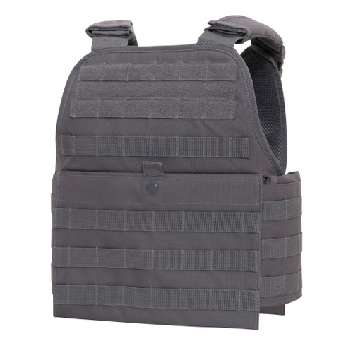 Rothco MOLLE Plate Carrier Vest - Grey