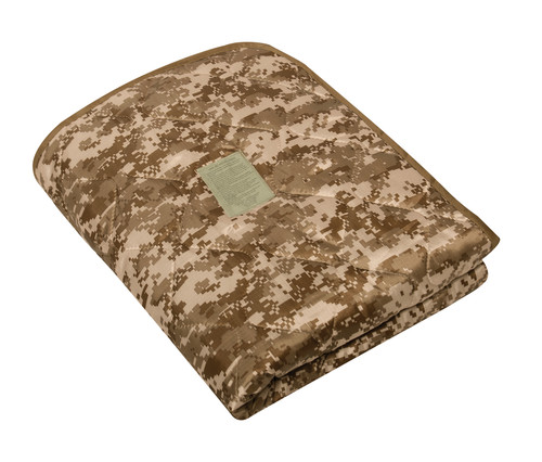 Rothco G.I. Type Camo Poncho Liner - Desert Digital Camo