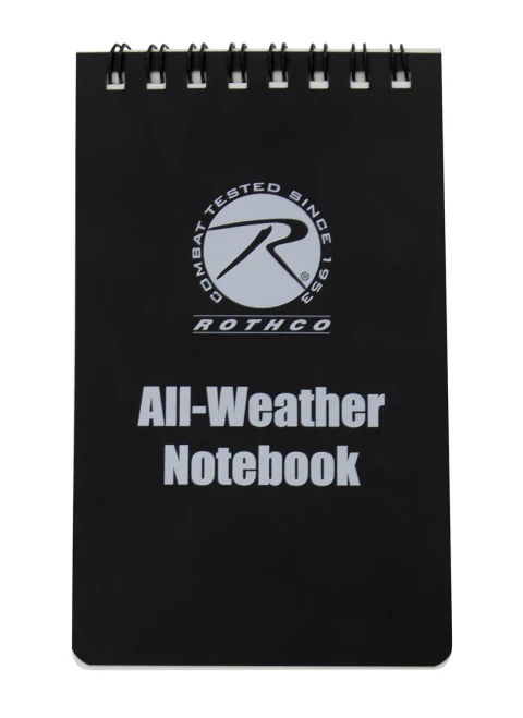 Rothco All-Weather Waterproof Notebook